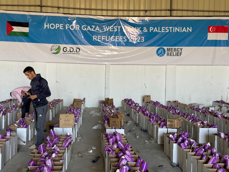 Mercy on the Ground: Gaza Humanitarian Crisis